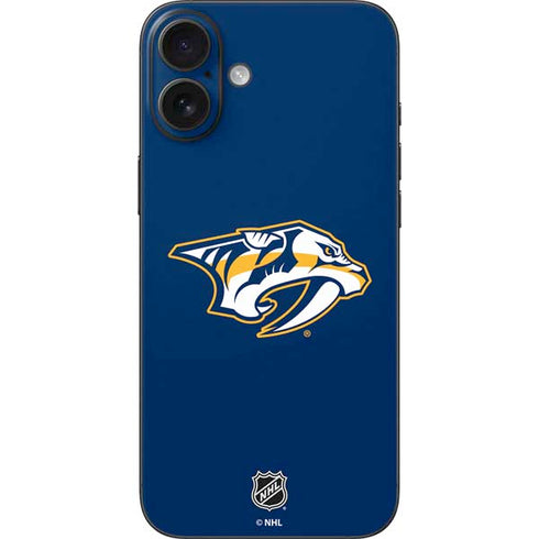 NHL Nashville Predators Logo iPhone 16 Plus Skin